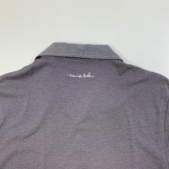 Travis Mathew Shirt Mens M Medium Purple Los Altos Golf And Country Club Polo - Picture 8 of 12